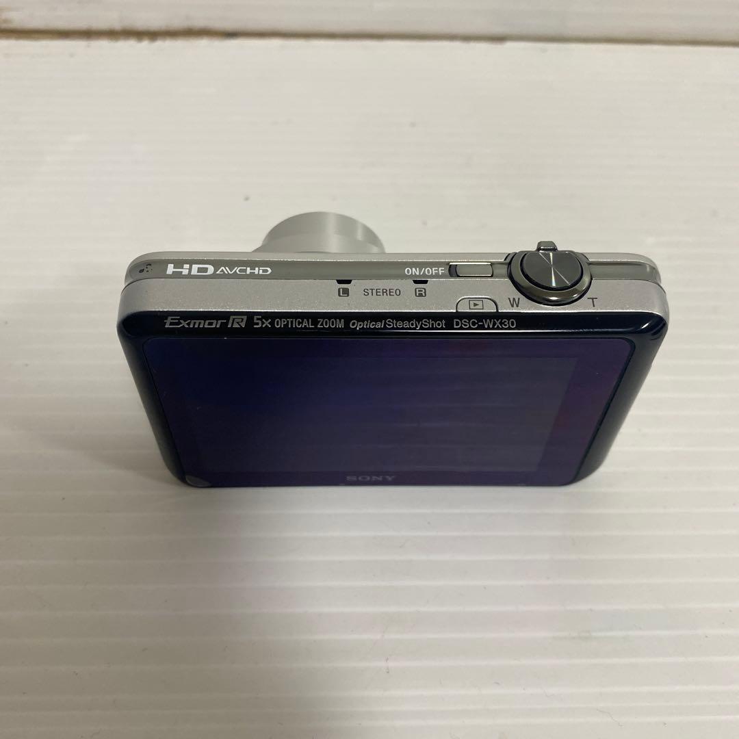 【美品】ソニー サイバーショット コンパクト デジカメDSC-WX30 カメラ