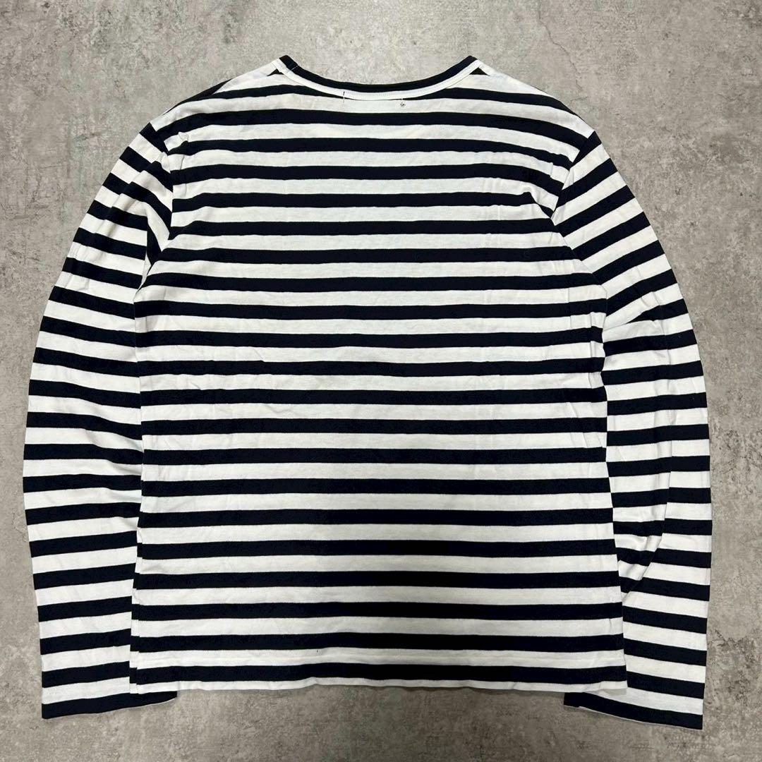 コムデギャルソン青山Specialバッテンメッセボーダー長袖Tシャツ S