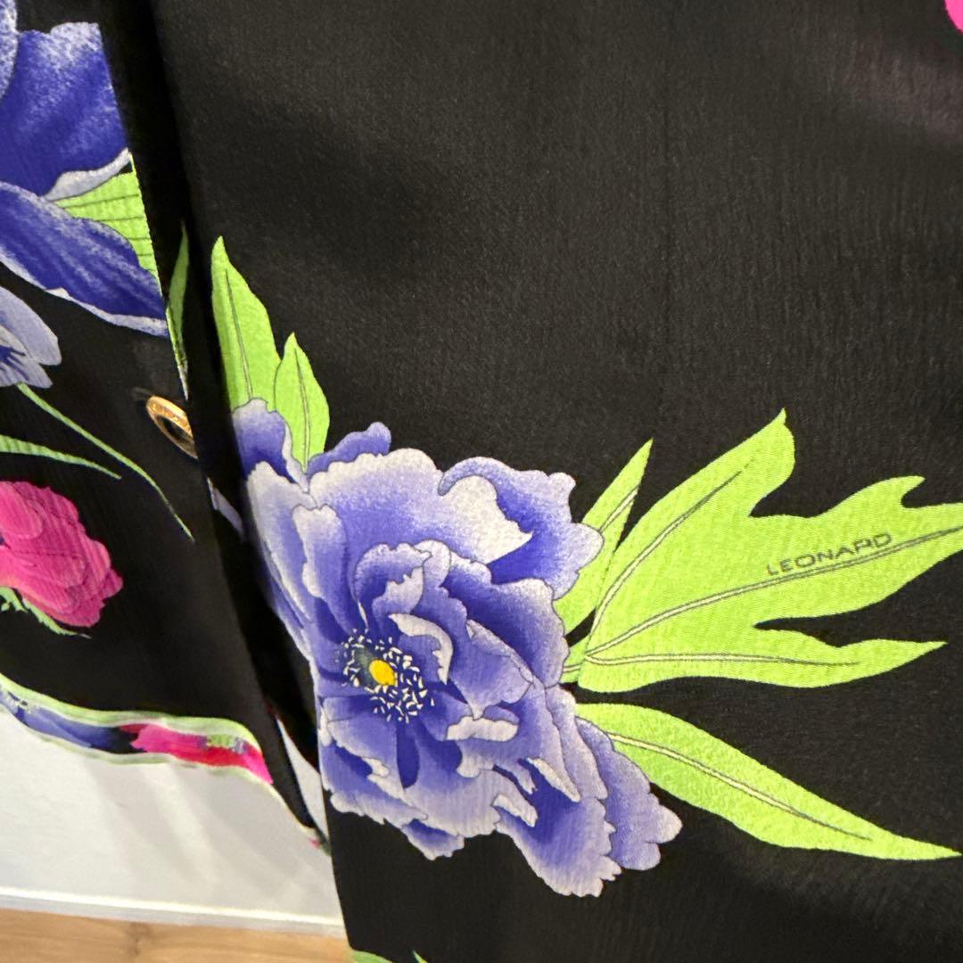 レオナール　シルク　ジャケット　サイズ　40