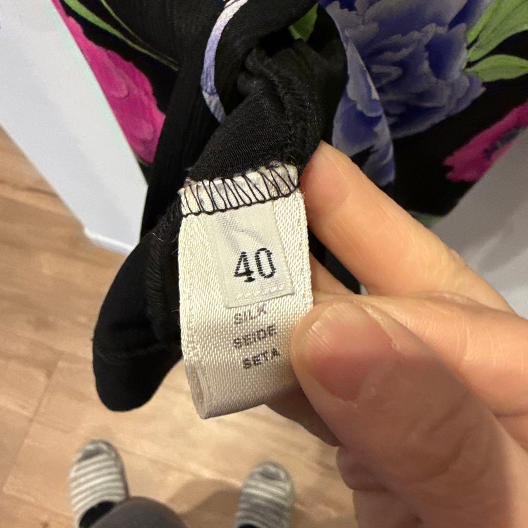 レオナール　シルク　ジャケット　サイズ　40