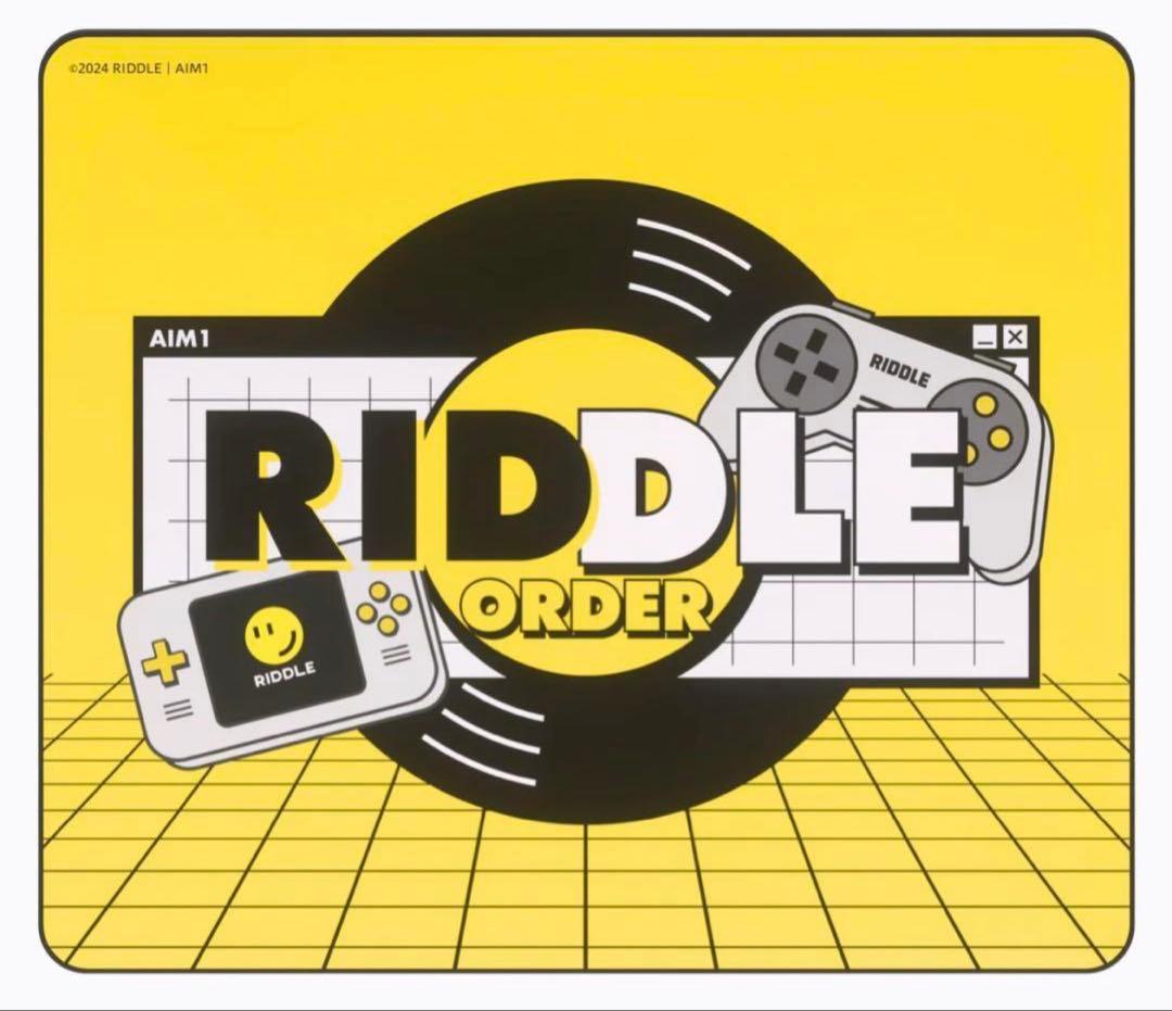 AIM1 RIDDLE マウスパッド