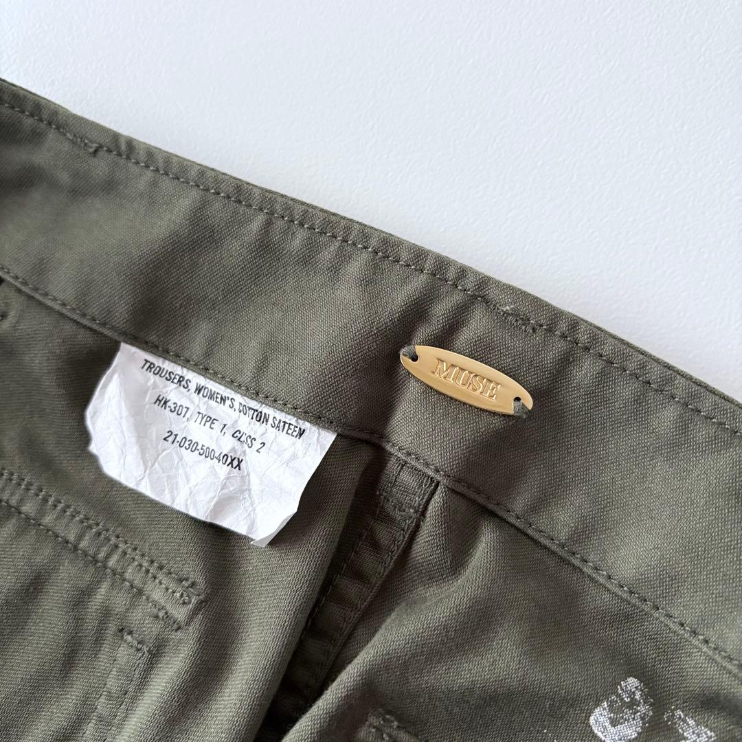 美品　ドゥーズィエム クラス　Baker military　ベイカーパンツ　36