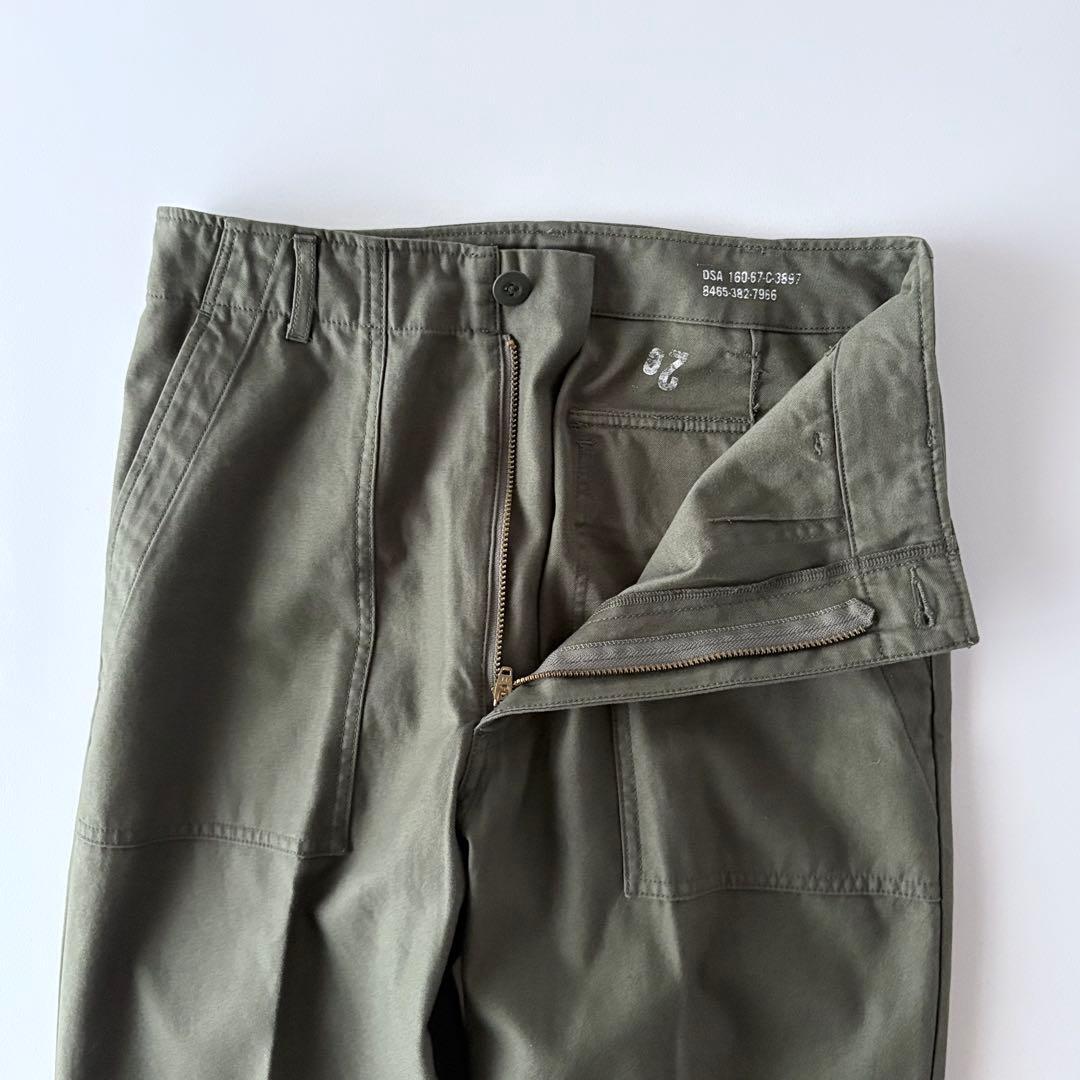 美品　ドゥーズィエム クラス　Baker military　ベイカーパンツ　36