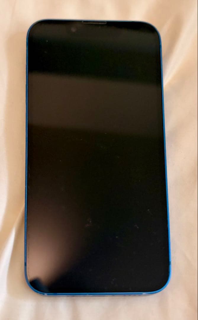 Apple iPhone 13 mini 青　ケース付