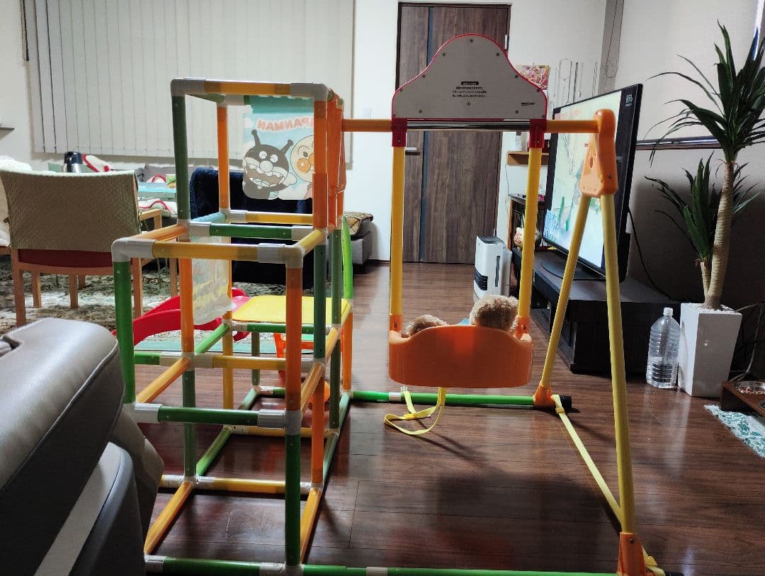 アンパンマン　折りたたみジャングルジム