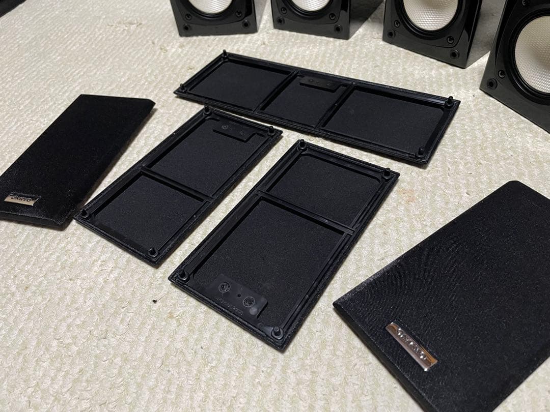 【ケーブル27M付き】ONKYOスピーカー5個 ST-V20HD/D-108C