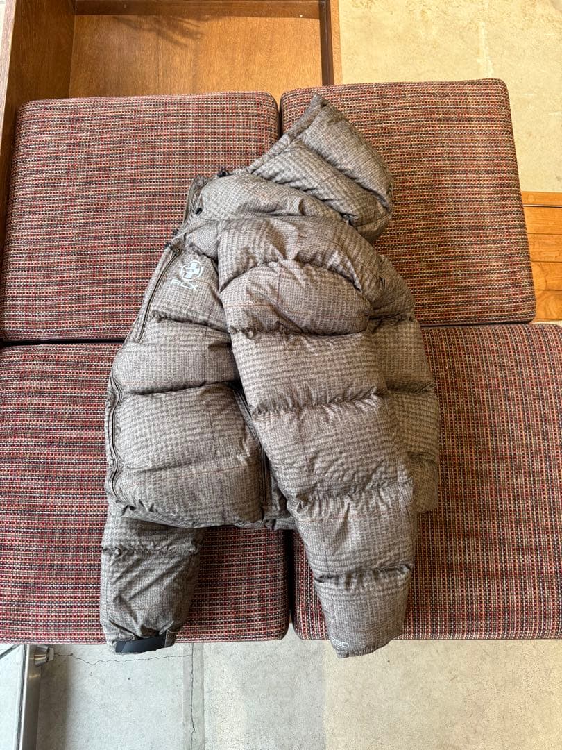 ラルフローレン　RLX ダウン　チェック　カーキ　オリー730FP