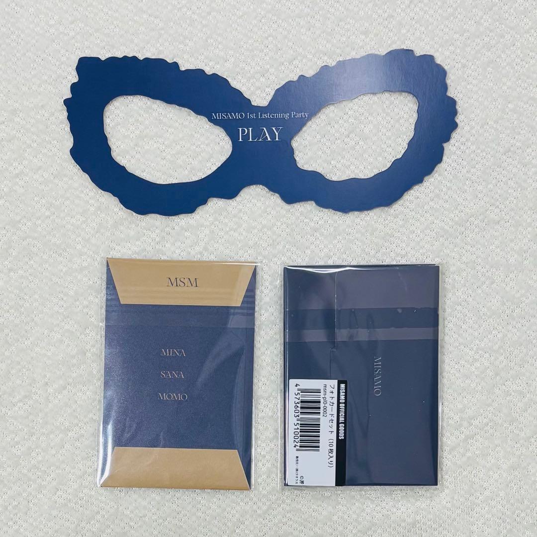 misamo リスニングパーティー　入場特典　トレカ