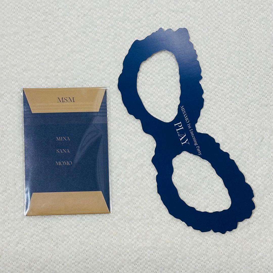 misamo リスニングパーティー　入場特典　トレカ