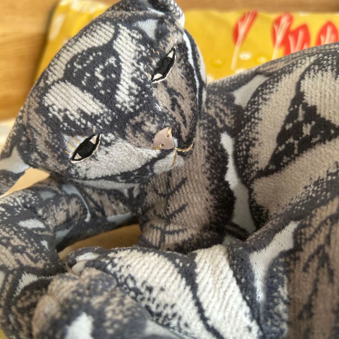 【ミナペルホネン】mina perhonen necco クッション　ねこ