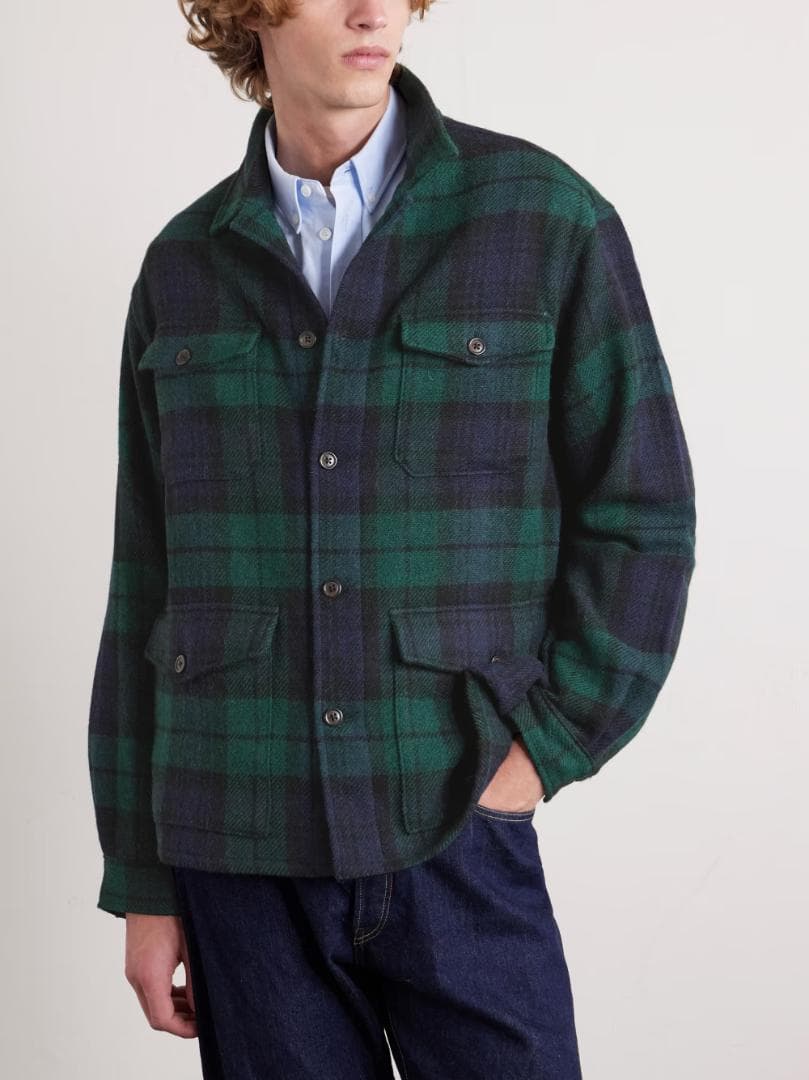 ジャケット・アウター Polo by Ralph Lauren WOOL SHIRT JACKET