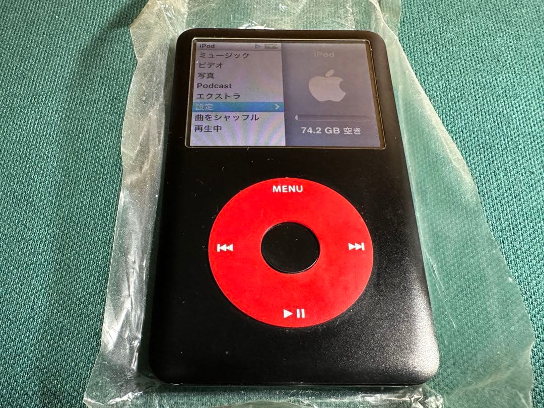 iPod Classic 6世代 80GB U2外装 新品バッテリー