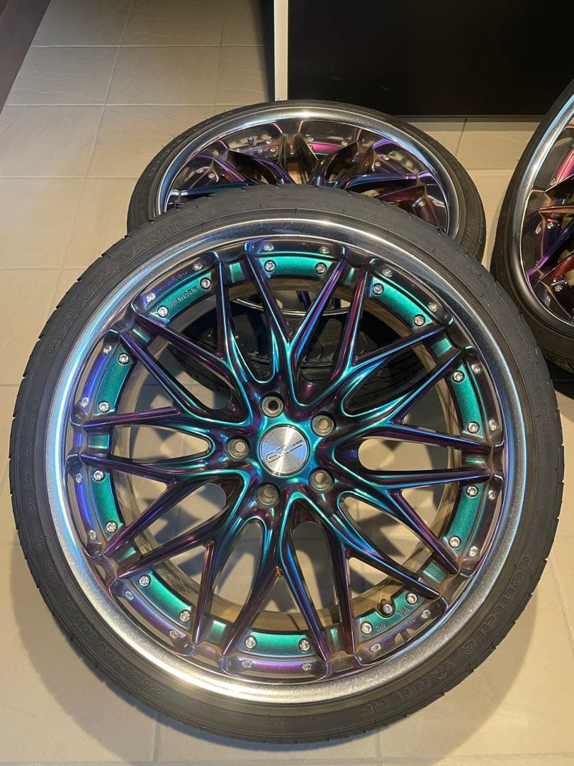 WORK SCHWERT QUELL 20インチ４本セット ワーク　シュバート