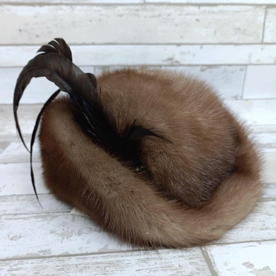 コサック 帽子 Boutique hat KATES  ミンクファー