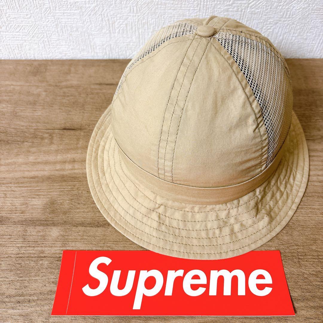 正規品　Supreme バケットハット　ハット　帽子アメリカ製　ベージュ