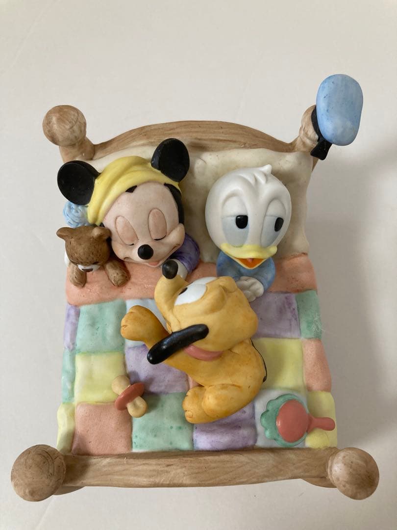 ディズニー　オルゴール　ゆりかご　星に願いを 陶器