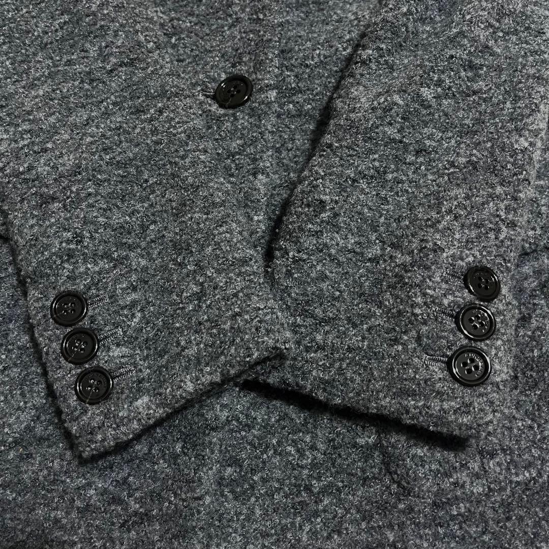 極美品バーバリーロンドンテーラードジャケット 40(L) グレー　ノバチェック