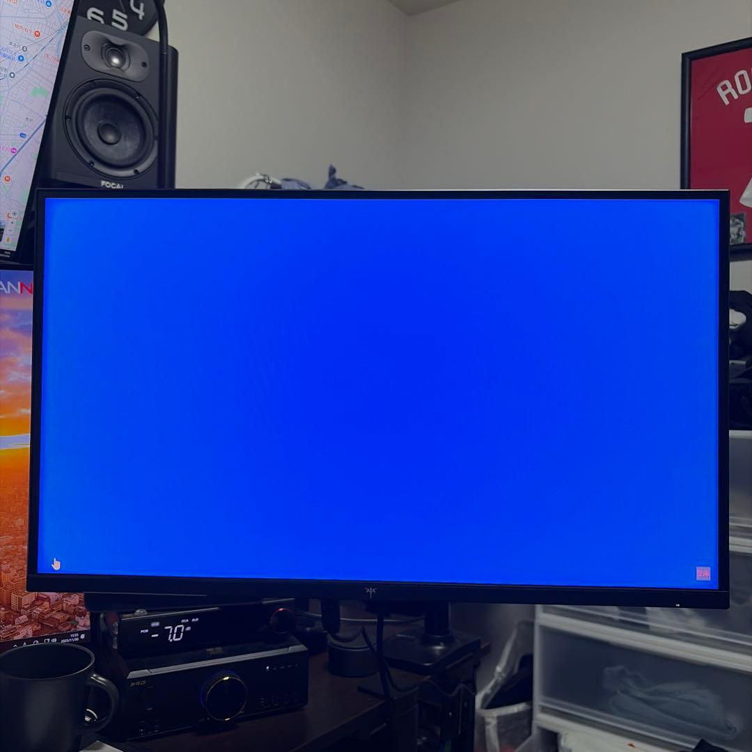 【ほぼ未使用】KTC M27T6 2K/180Hz/HDR1400対応モニター