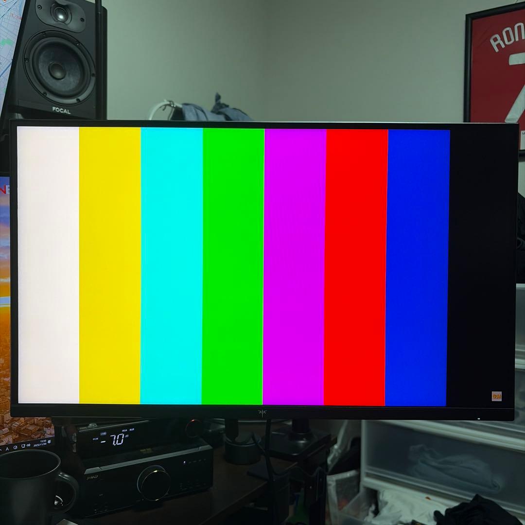 【ほぼ未使用】KTC M27T6 2K/180Hz/HDR1400対応モニター