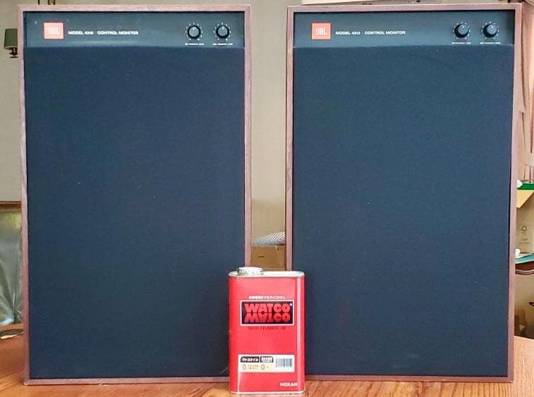 《1月１日まで5千円値下げ》JBL4312 スピーカー WATCOワックス付き