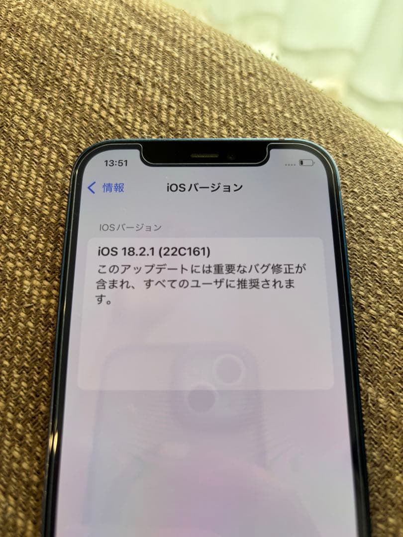 Apple iPhone 12 青色