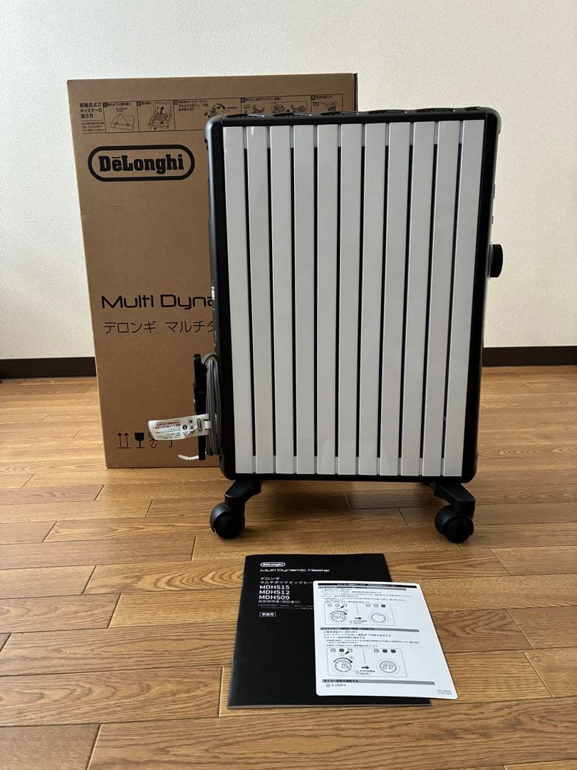 【美品】デロンギ マルチダイナミックヒーター MDHS15-BK 10〜13畳用