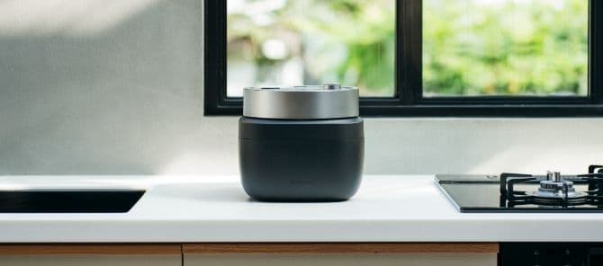 【美品】BALMUDA The Gohan K08A-BK 3合炊き ブラック