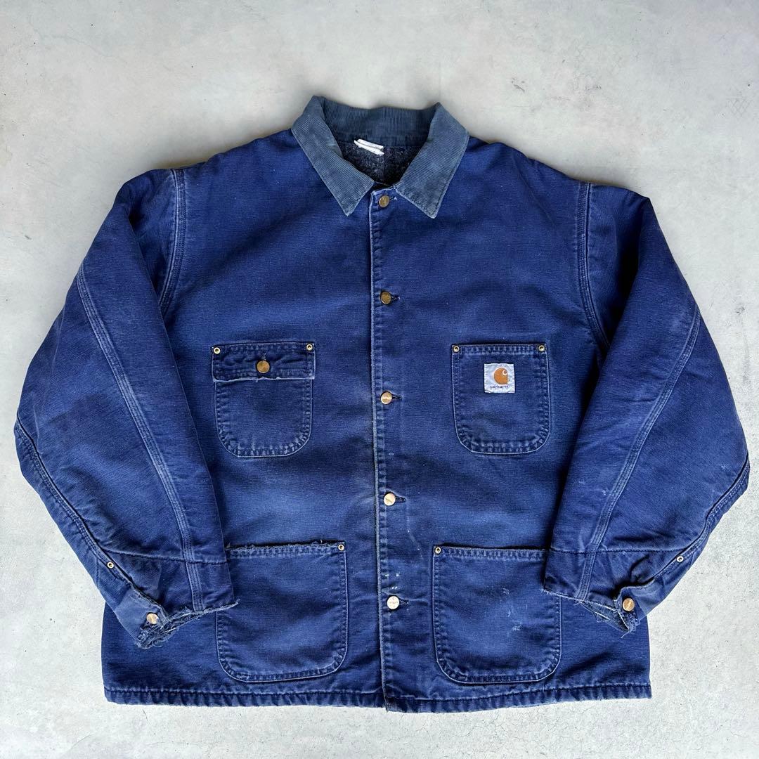 90s カーハート チョアコート　カバーオール　デトロイト　USA 野村訓市