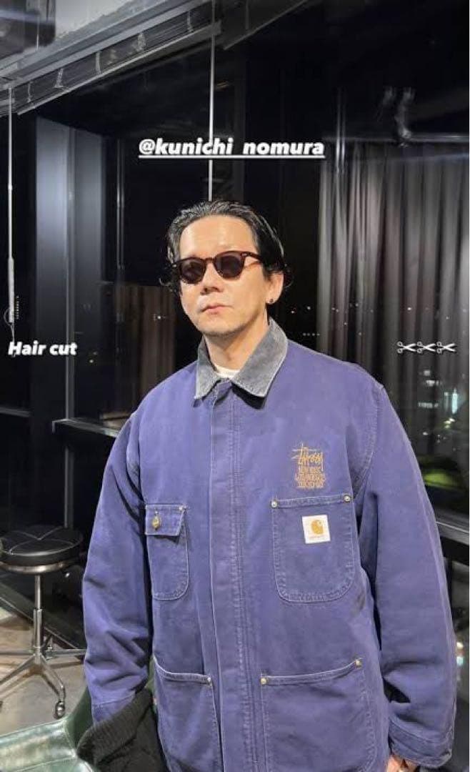 90s カーハート チョアコート　カバーオール　デトロイト　USA 野村訓市