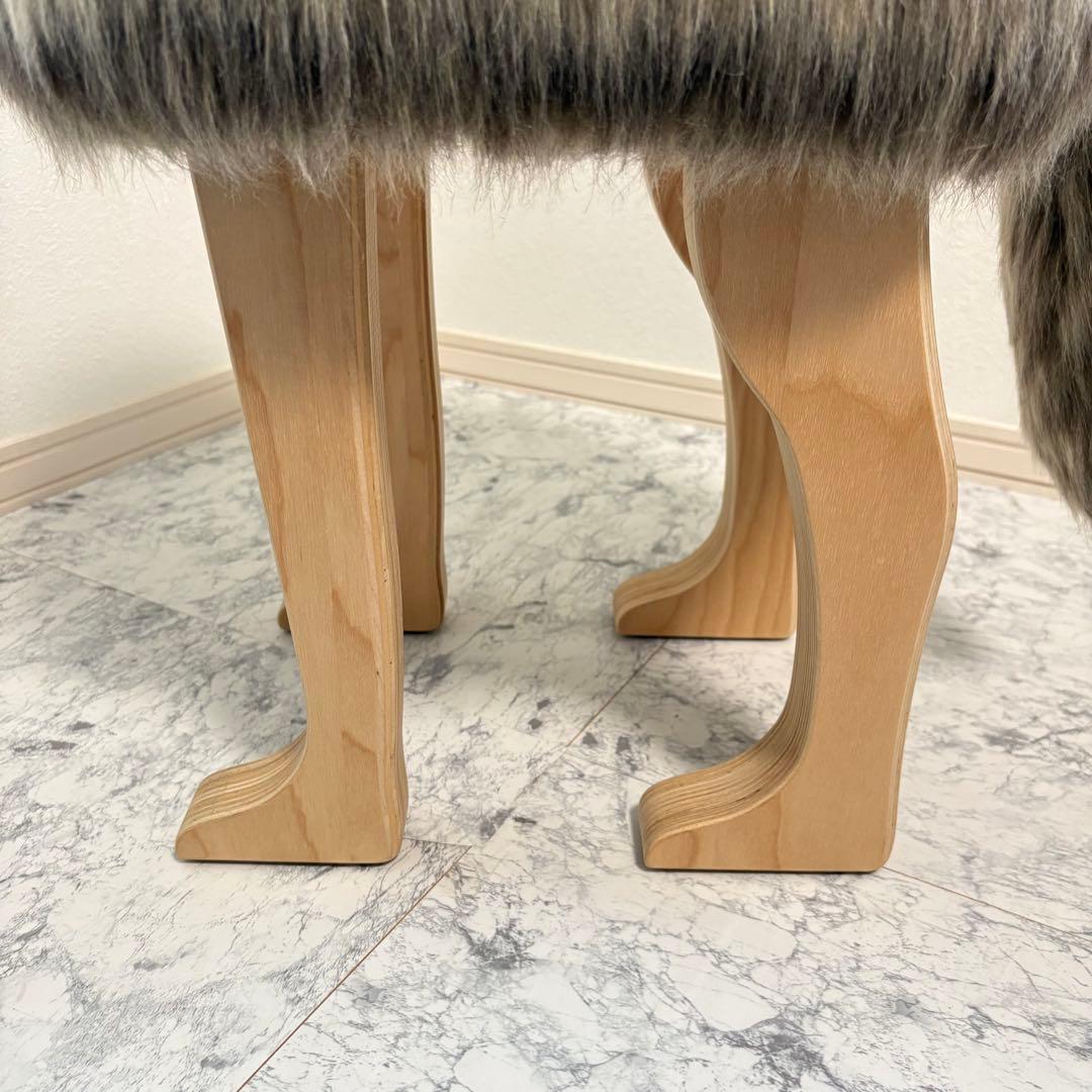 美品✨清潔✨h×TAKUMI 匠工芸 アニマルスツール Lサイズ　展示品