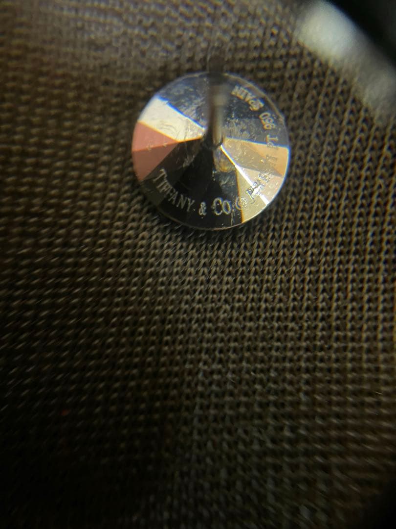 ティファニー(Tiffany) Pt950（プラチナ） ピアス　両耳用