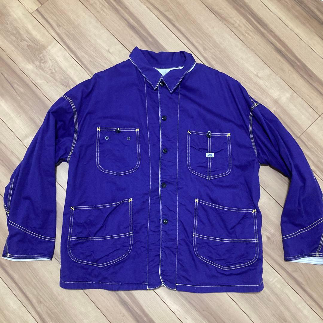 ChahChah×TENBOX×Lee/リバーシブルカバーオール/紫白10匣