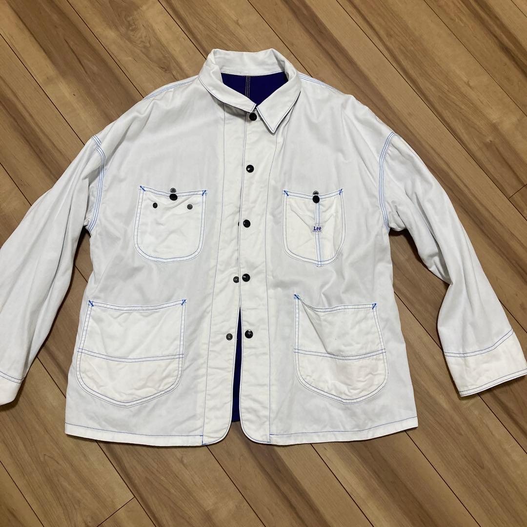 ChahChah×TENBOX×Lee/リバーシブルカバーオール/紫白10匣