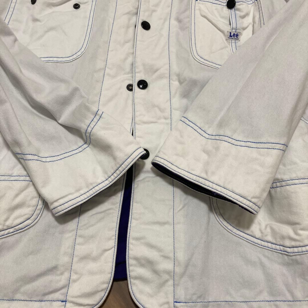 ChahChah×TENBOX×Lee/リバーシブルカバーオール/紫白10匣