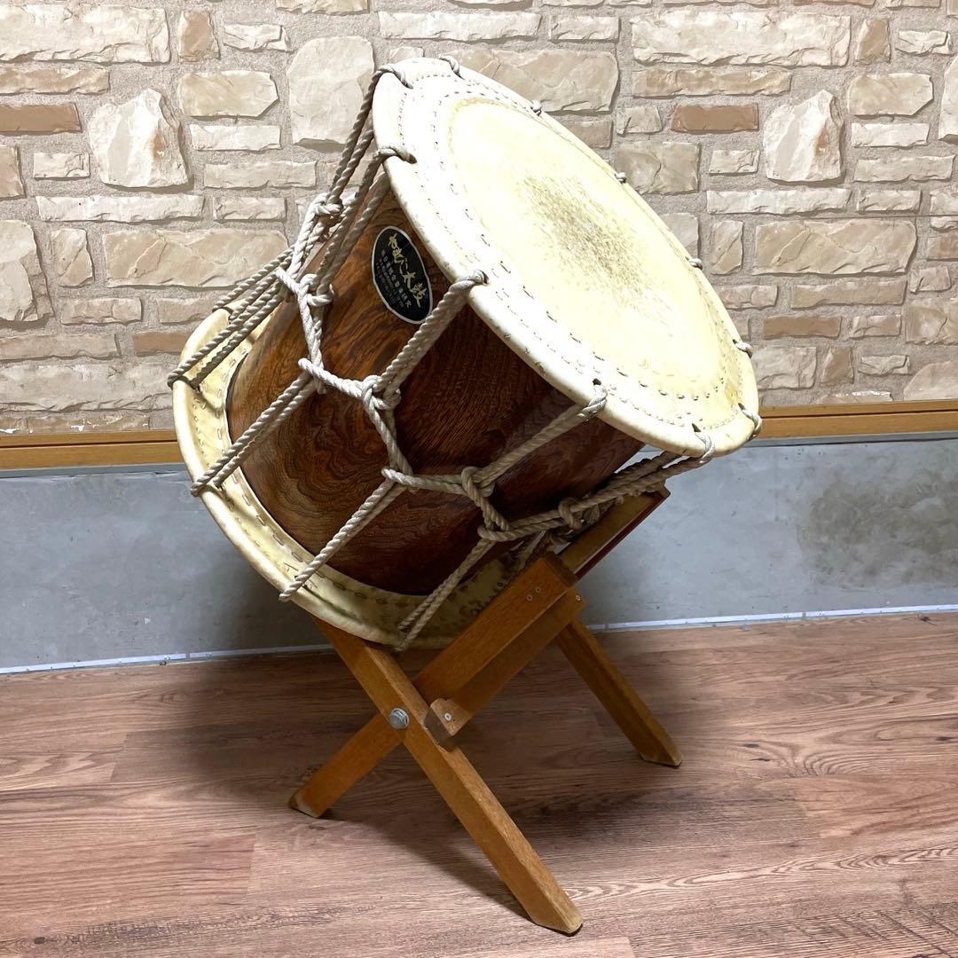 ニ*ー様 やまびこ太鼓 桶胴太鼓 打面直径48cm
