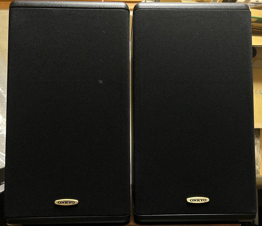 【美品・ホーンツィーター内蔵型】ONKYO D-303 ブックシュルフスピーカー