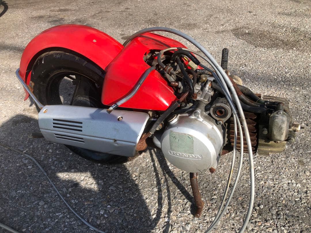 兄*貴様 ホンダ カレン セル付 キャブ ドライブ マフラー リアホイール 他