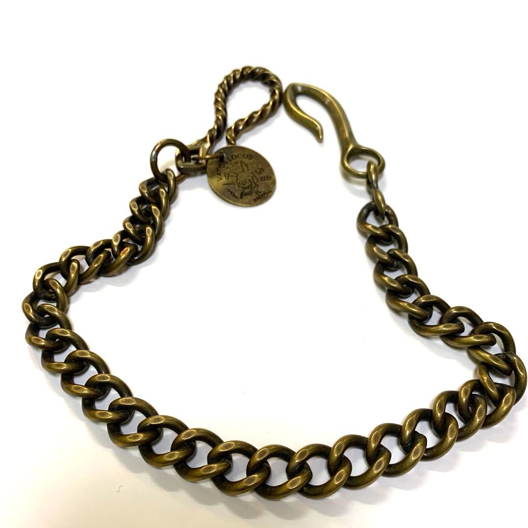 RADIAL twist brass wallet chainツイスト 真鍮