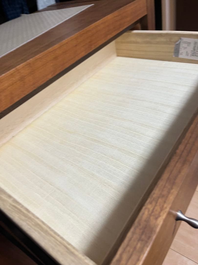 ケユカ 4段チェスト 木製