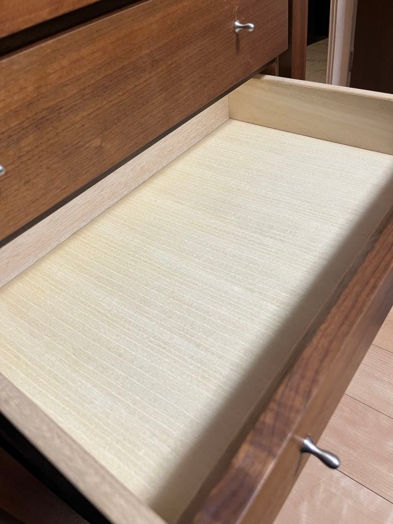 ケユカ 4段チェスト 木製