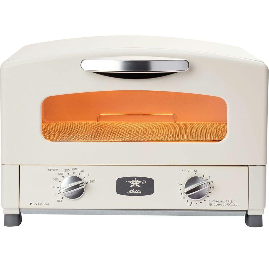 新品未開封 アラジン グラファイトトースター ホワイト AET-GS13C WF