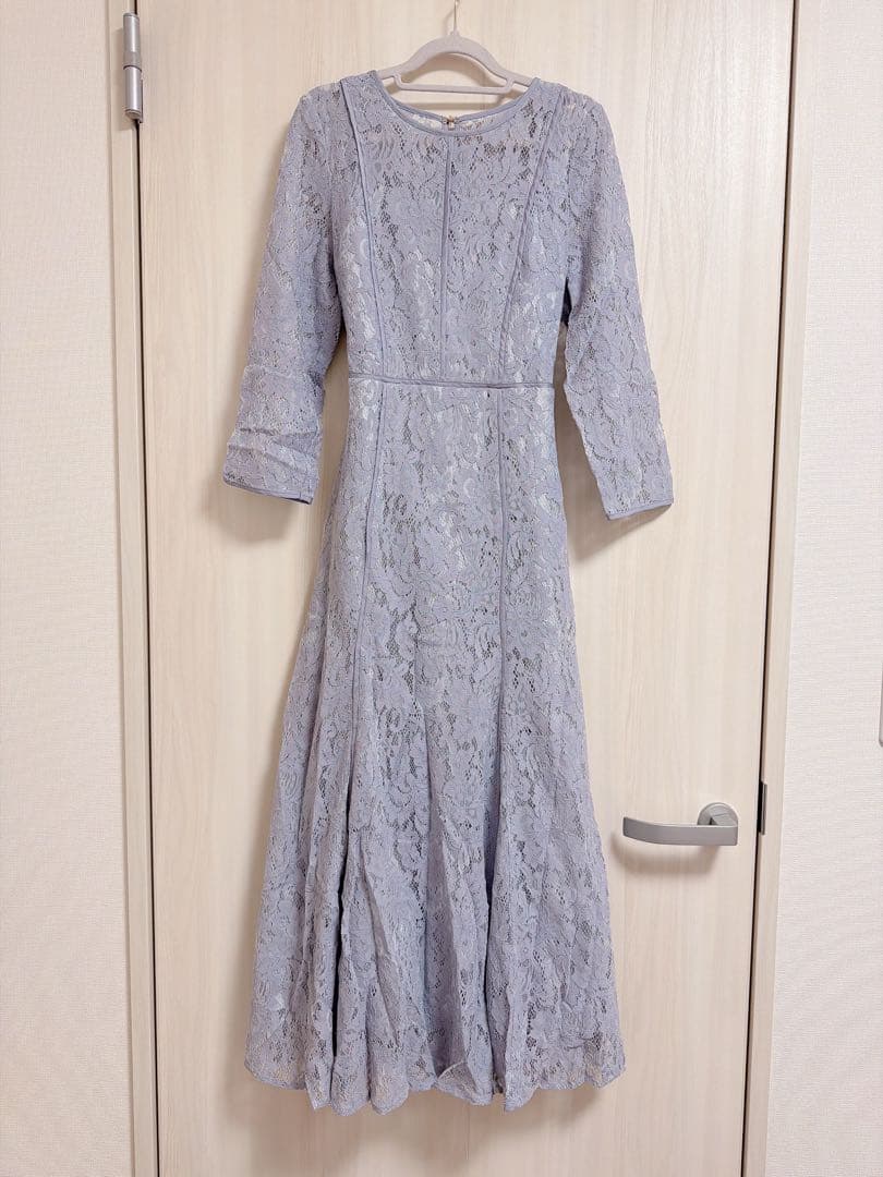 【美品】アプワイザーリッシェ＊パイピングレースワンピース