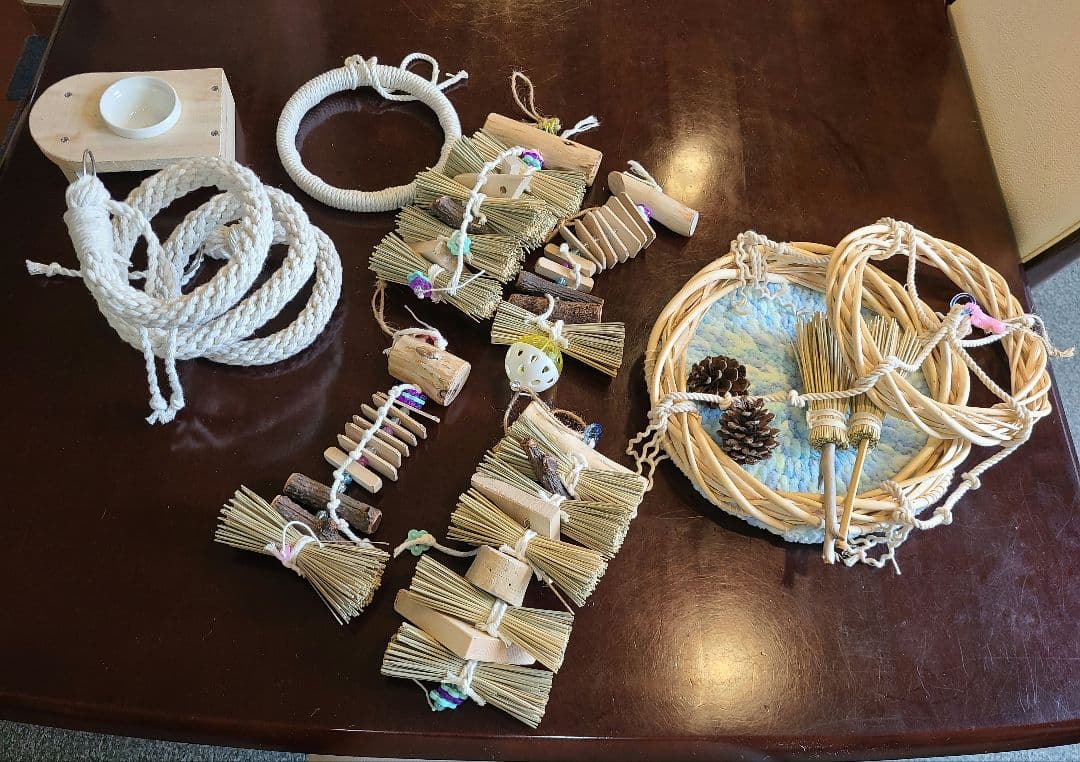 ⑧Mオーダー　バードアスレチック　流木　ハンドメイド