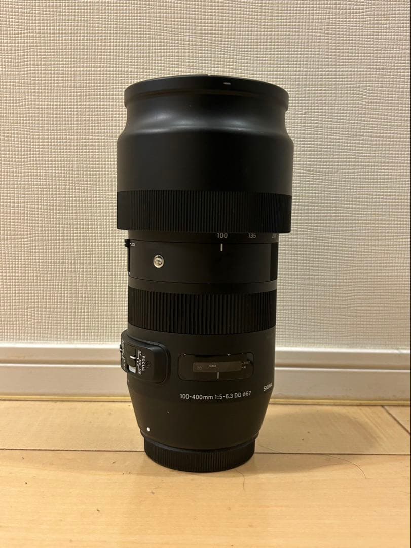 【状態良好！】シグマ100-400mm F5-6.3 EFマウント向け