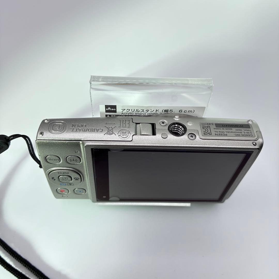 美品　動作良好 Canon IXY 650 シルバー Wi-Fi搭載モデル