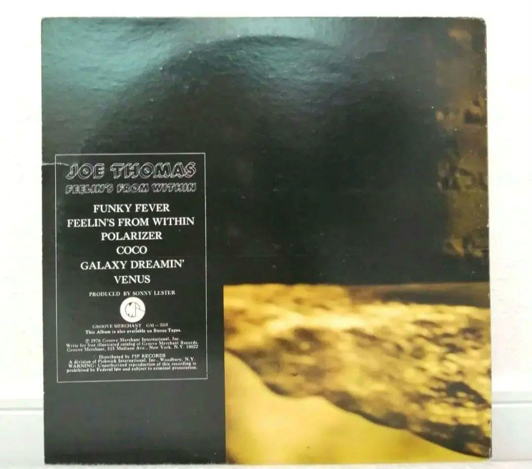 洋楽 JOE THOMAS/FEELIN'S FROM WITHIN 1LP