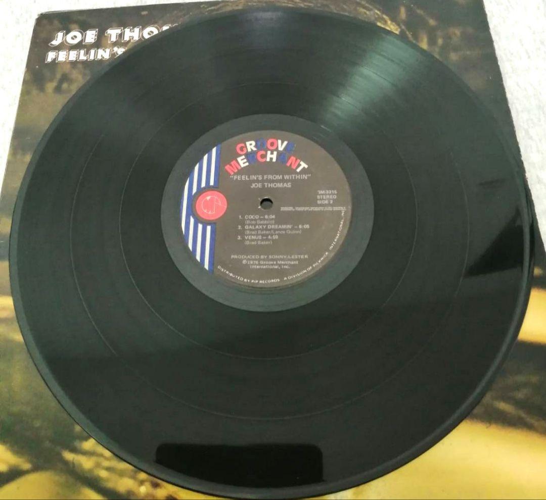 洋楽 JOE THOMAS/FEELIN'S FROM WITHIN 1LP