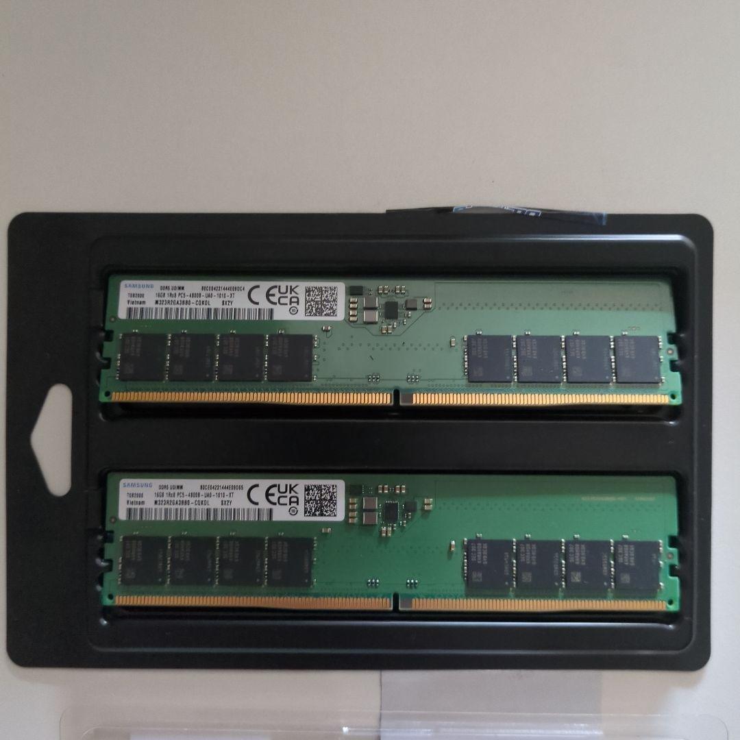 SAMSUNG サムスン DDR5-4800　32GB（16GB×2枚）