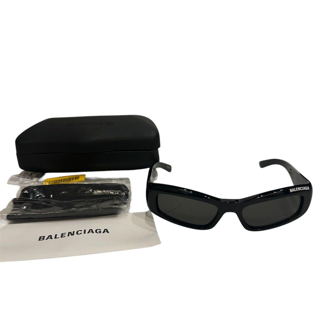 k*o様 Balenciaga ユニセックスサングラスBB0266S 001 新