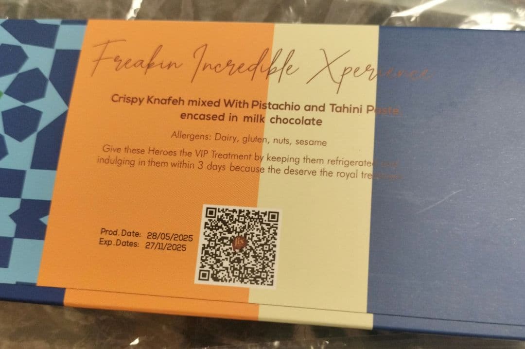 【最安値】【限定】ドバイチョコレート　Fixチョコレート2枚セット❣️